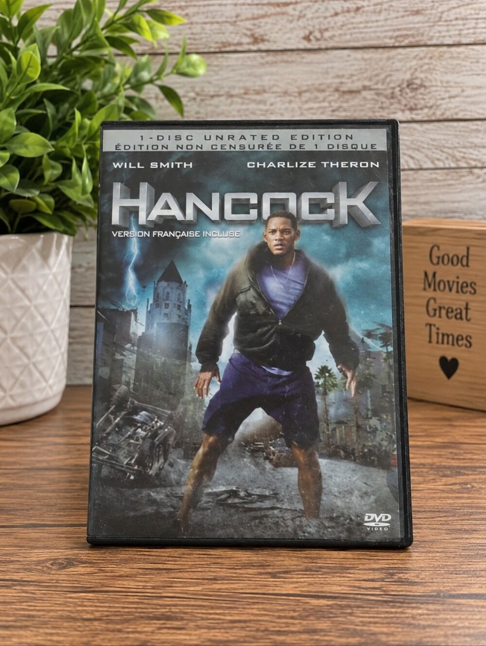 HANCOCK - WILL SMITH- DVD MOVIE - UNRATED VERSION